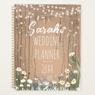 Planificador de Bodas Rústicas de Novia   Diseño F