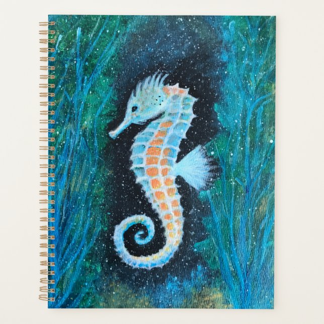 Planificador de caballito de mar (grande) (Anverso)