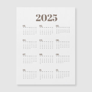 Planificador de calendario 2025