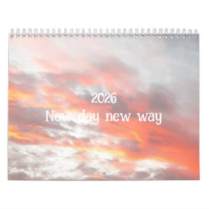 Planificador de calendario 2026 arte y diseño