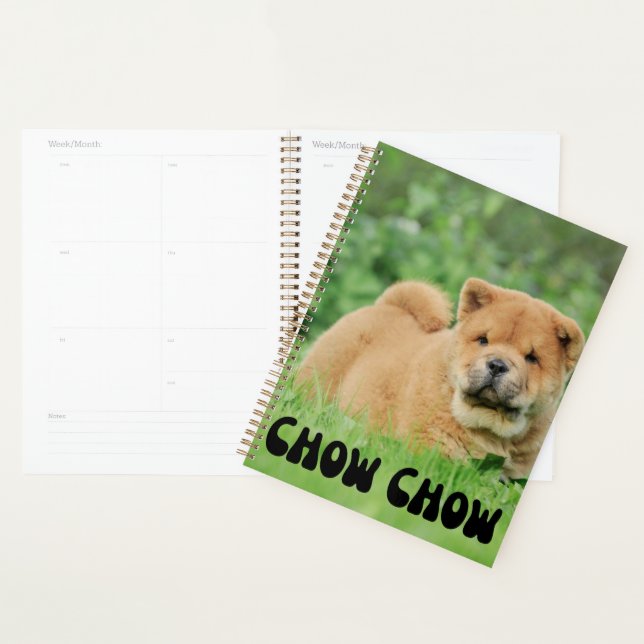 Planificador de calendario de cachorro de chow de  (Demostración)