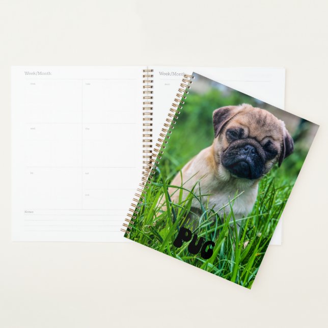 Planificador de calendario de pug. cuto (Demostración)