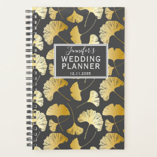 Planificador de casamiento del patrón de Ginkgo de