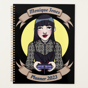 Planificador de Chica de gótico Gamer