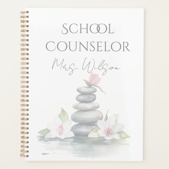 Planificador de Consejero Escolar Zen (Anverso)