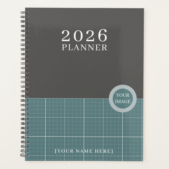 Planificador de cuadrícula de plano moderno PR01 (Anverso)