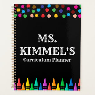 Planificador de currículum para profesores Black P
