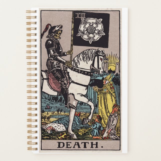 Planificador de Death Tarot (Anverso)