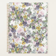 Planificador de día floral de primavera