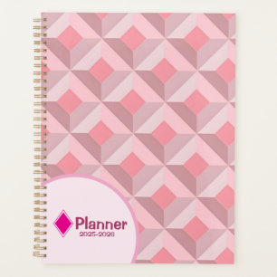 Planificador de diamantes rosas