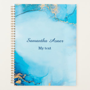 Planificador de diario de cuaderno personalizado