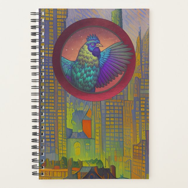 Planificador de diseño de círculo de pollo (Anverso)