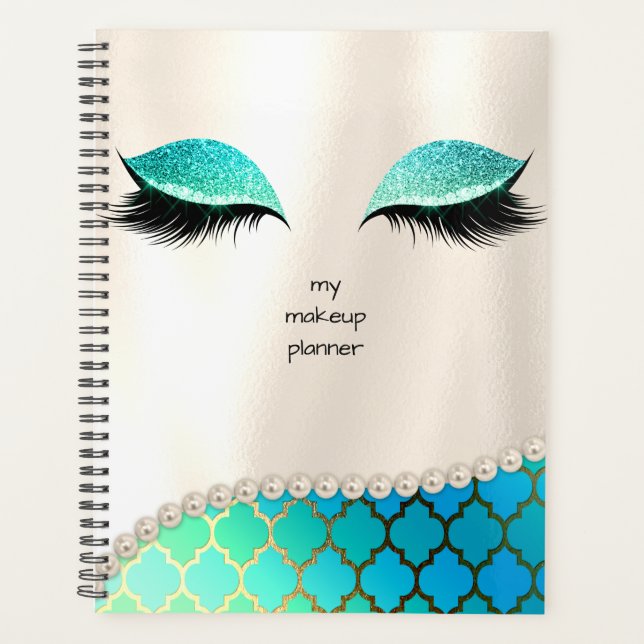 Planificador de diseño de Makeup Planner Eyelash (Anverso)