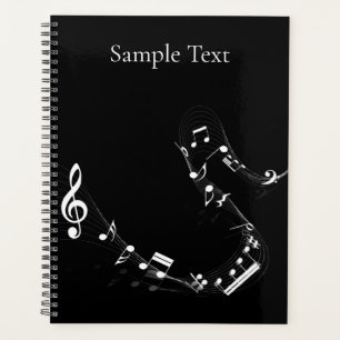 Planificador de diseño de notas musicales