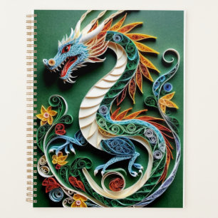Planificador de dragón de papel
