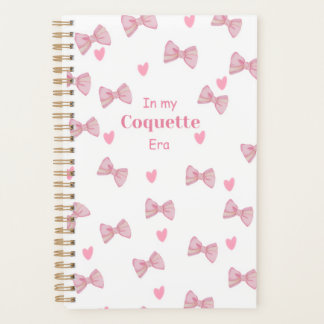 Planificador de estilo de coqueta