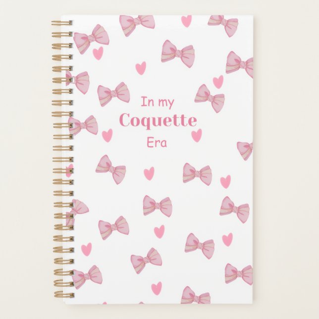 Planificador de estilo de coqueta (Anverso)