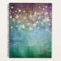 Planificador de estrellas de fantasía grunge