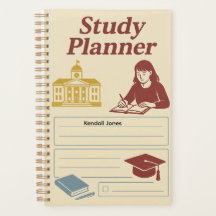 Planificador de estudios para escuela, universidad