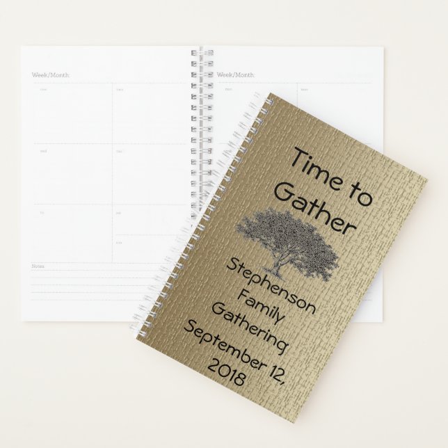 Planificador de eventos - Reunión familiar (Demostración)