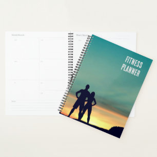 Planificador de fitness - Personalizar con su text
