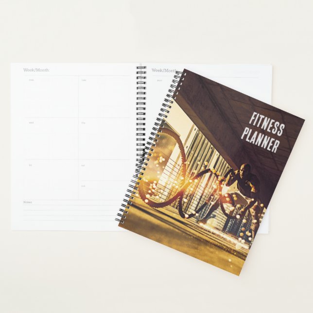 Planificador de fitness - Personalizar con su text (Demostración)