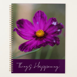 Planificador de Flor Morada