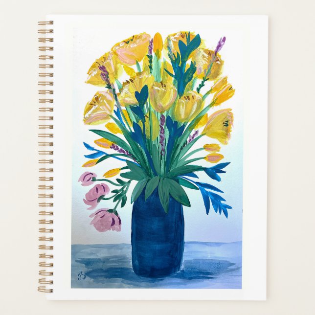 Planificador de flores de Oma (Anverso)