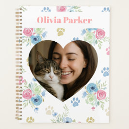 Planificador de Fotos y Nombre para Mamá de Gatos