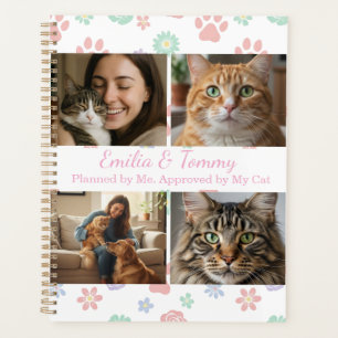 Planificador de Fotos y Nombres Personalizados Cub