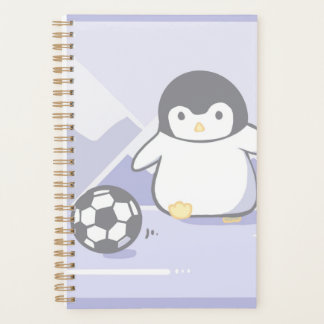 Planificador de Fútbol de Pingüino Adorable | Espi