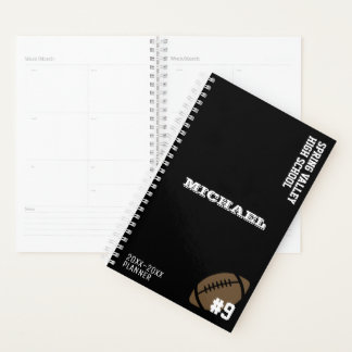 Planificador de fútbol de secundaria personalizado