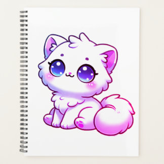 Planificador de Gatito Kawaii Lindo y Esponjoso