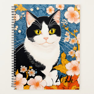 Planificador de gatos feliz