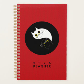 Planificador de Gatos Zen Yin Yang