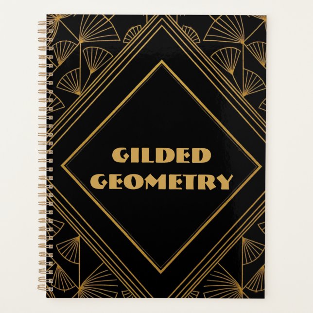 Planificador de Geometría Dorada (Anverso)