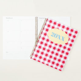 Planificador de Gingham