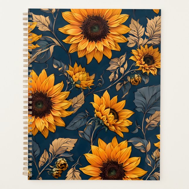 Planificador de girasol (Anverso)