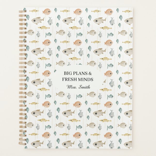Planificador de Grandes Planes de Peces de Acuarel (Anverso)
