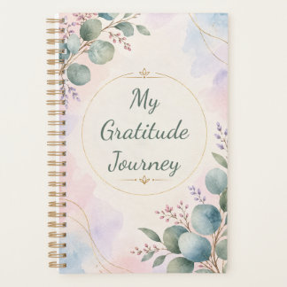 Planificador de Gratitud y Bienestar Personalizado