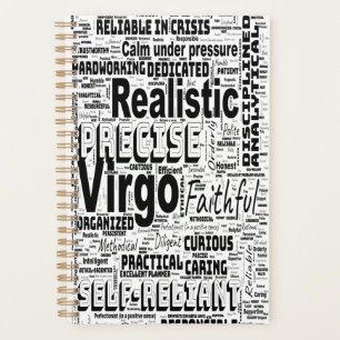 Planificador de inspiración de nube Virgo Zodiac W