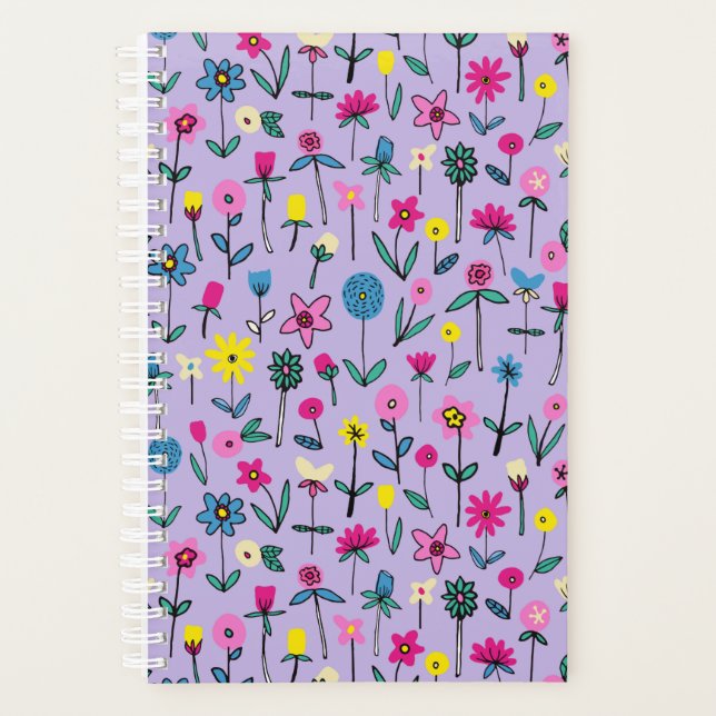 Planificador de jardín de flores de lila (Anverso)