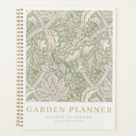 Planificador de jardín inspirado en Art Nouveau Mo