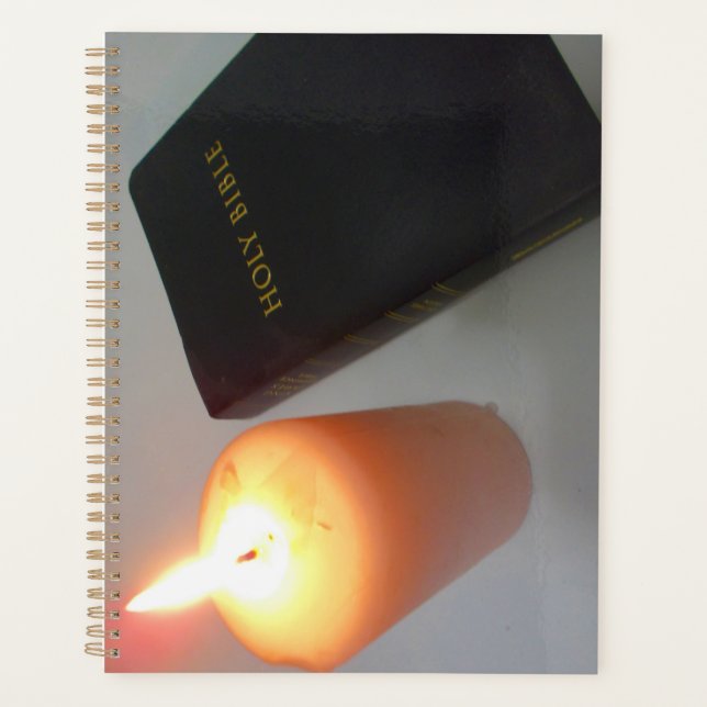 Planificador de la Biblia Cristiana del Amor (Anverso)