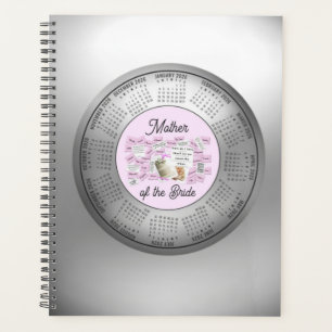Planificador de la Madre de la Novia Calendario 20