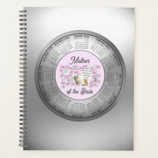 Planificador de la Madre de la Novia Calendario 20