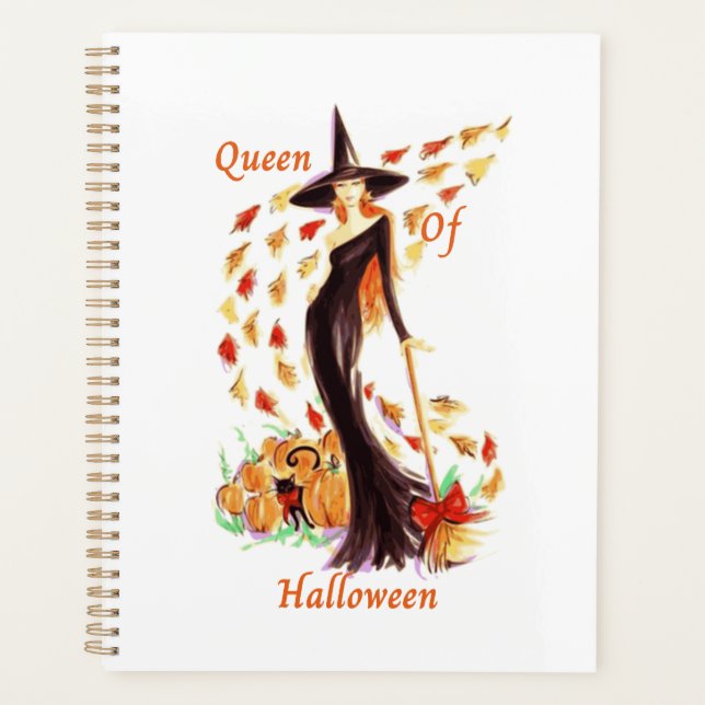 Planificador de la Reina de Halloween (Anverso)