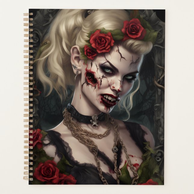 Planificador de la Reina Vampiro Gótica | Cuerno d (Anverso)