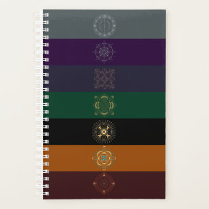 Planificador de líneas de Mandala Chakra Shadow