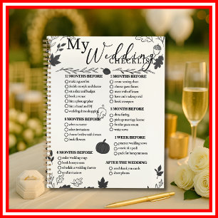 Planificador de lista de verificación de boda